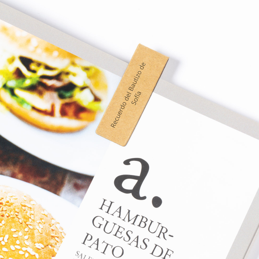 Marcapáginas personalizado