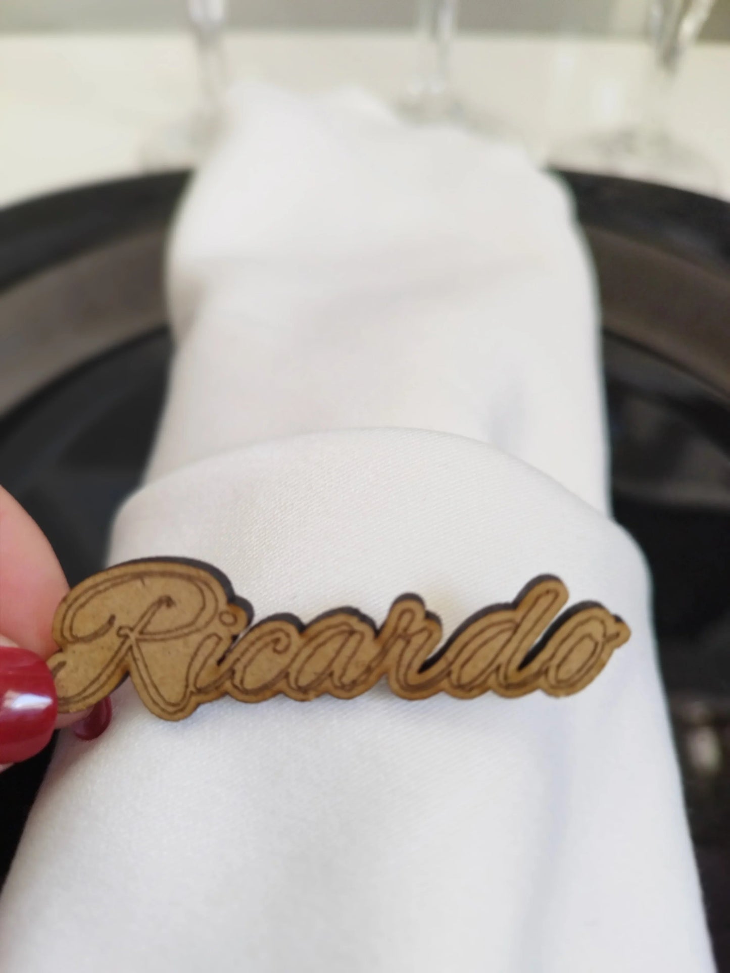 Marca sitios "Nombre" Izmi Láser Regalos Personalizados