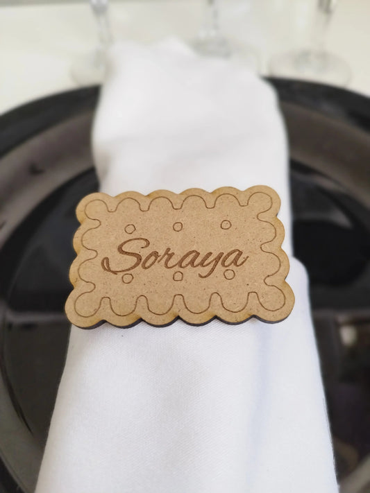 Marca sitios "Galleta" Izmi Láser Regalos Personalizados