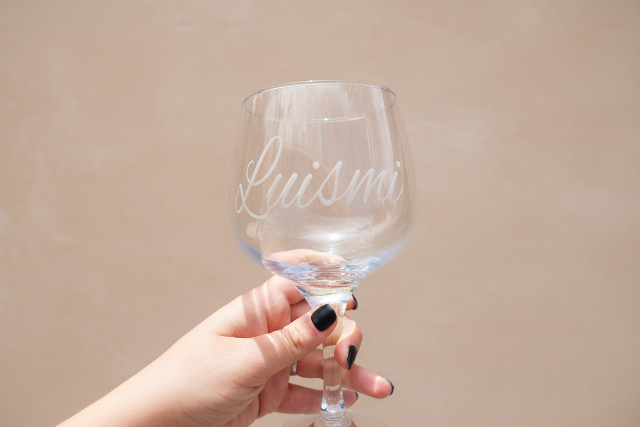Copas de cristal personalizadas Izmi Láser Regalos Personalizados