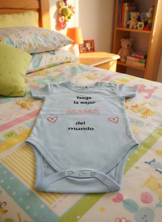 Bodie bebé "Tengo el/la mejor.....del mundo" Izmi Láser Regalos Personalizados