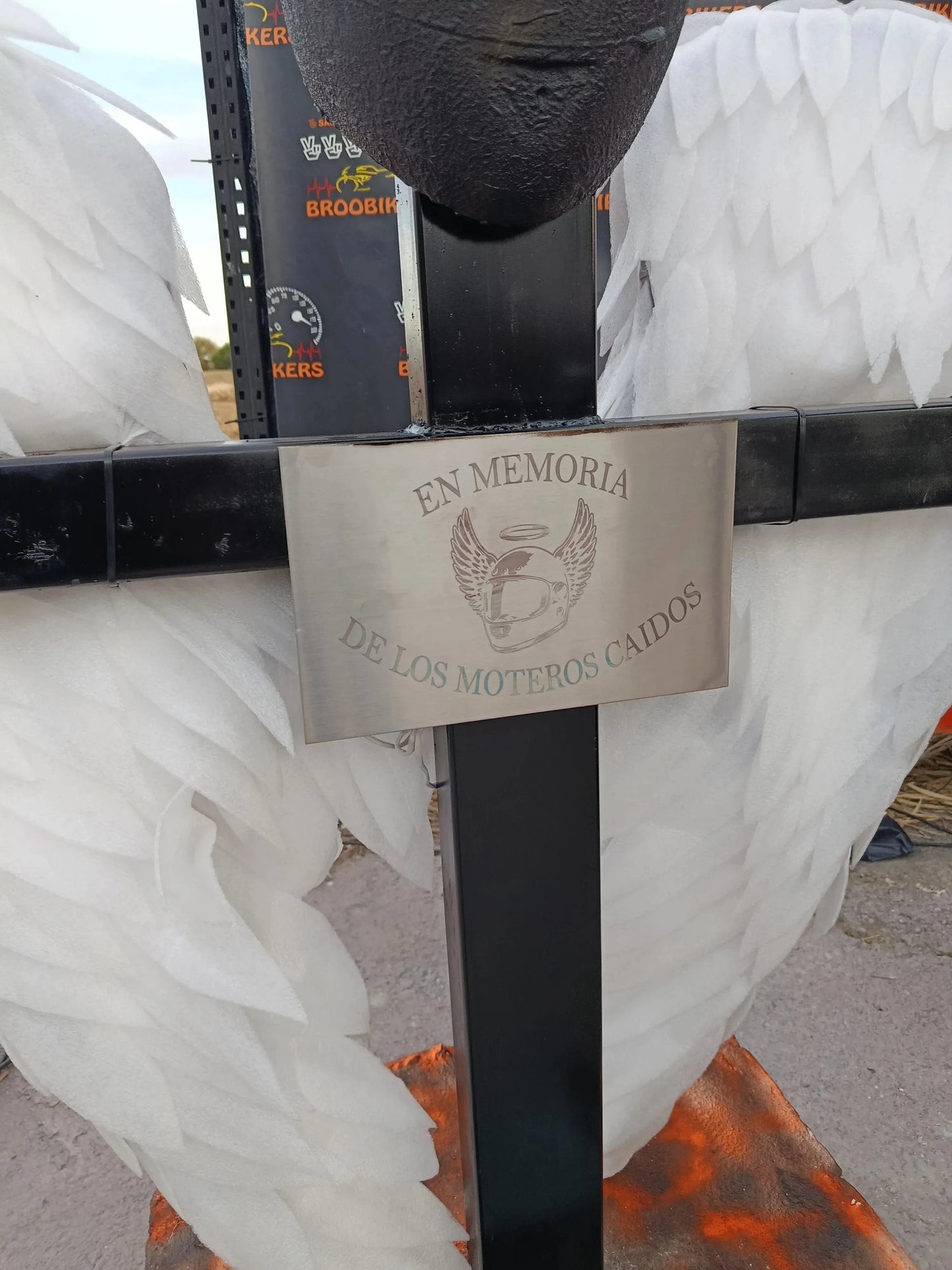 Placa conmemorativa en acero inoxidable Izmi Láser Regalos Personalizados