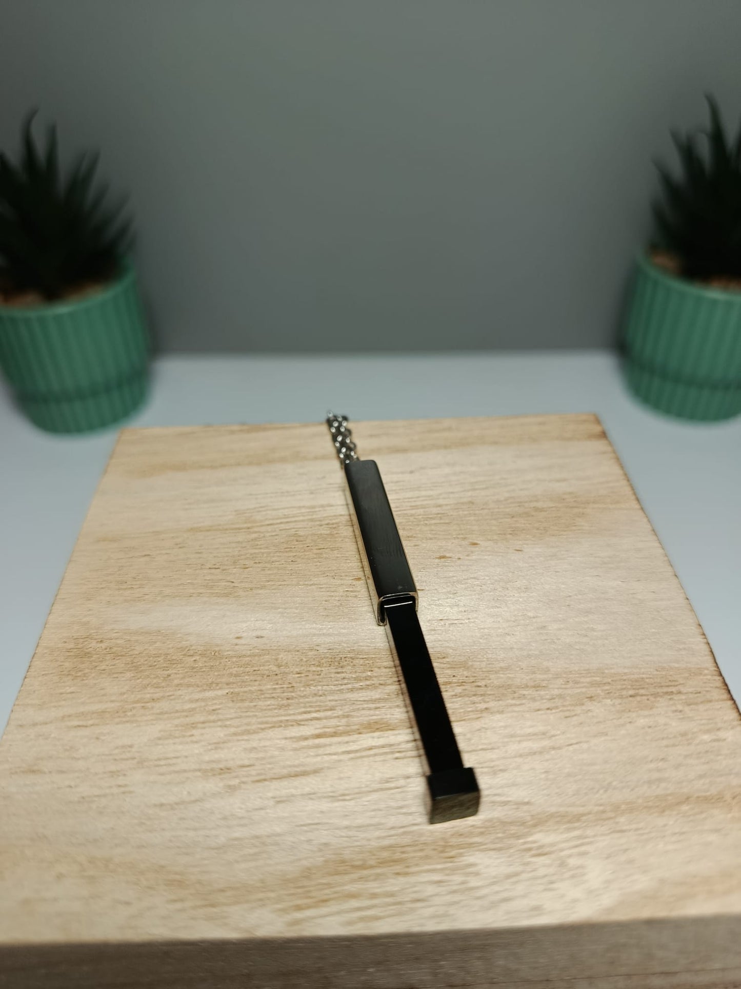 Colgante acero mensaje secreto