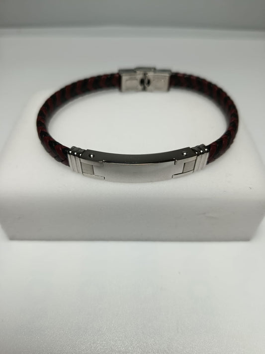 Pulsera acero doble color Izmi Láser Regalos Personalizados