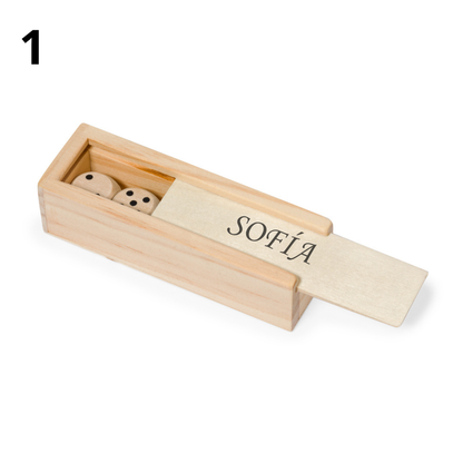 Juego de dados personalizado