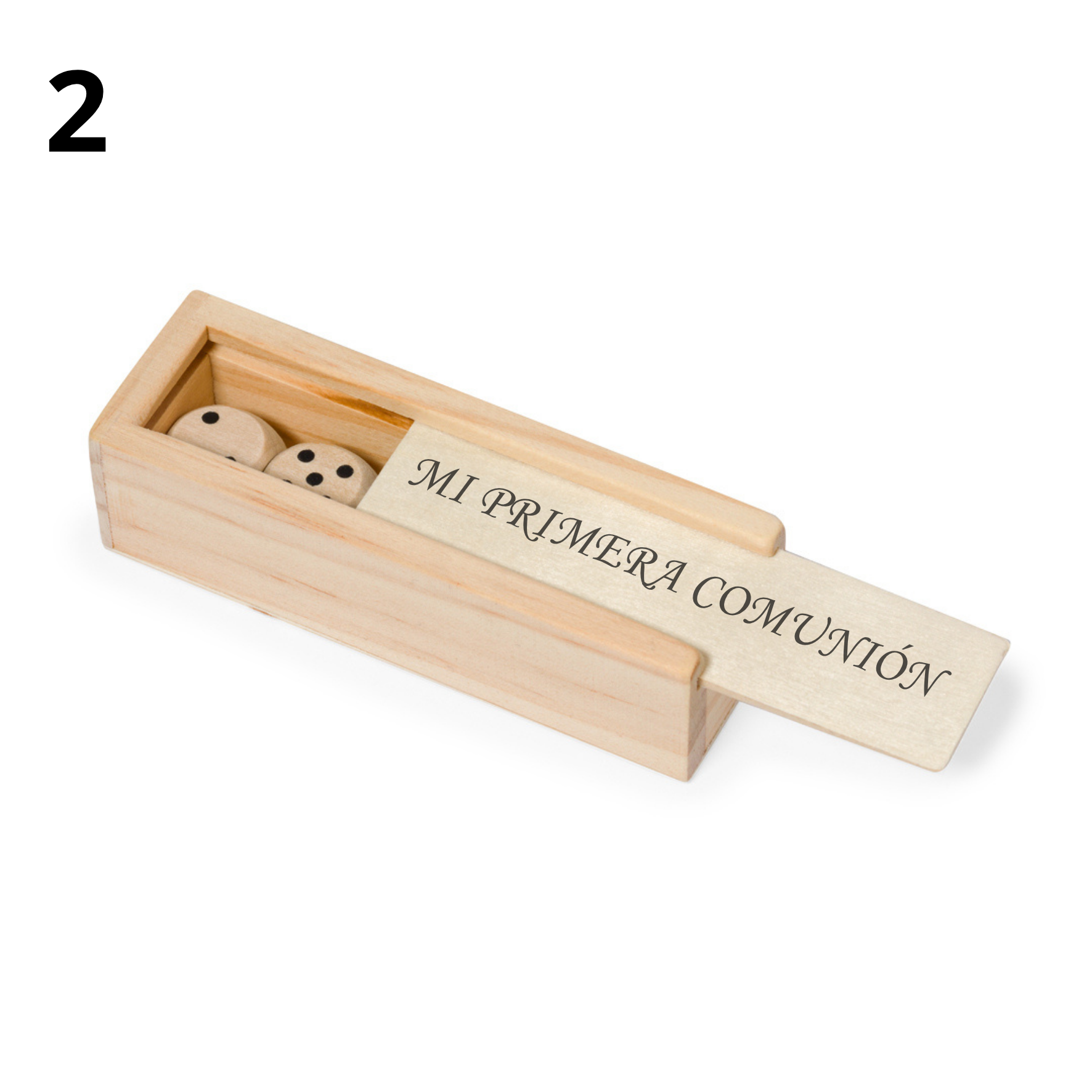 Juego de dados personalizado Izmi Láser Regalos Personalizados