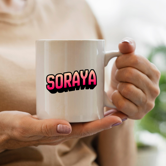 Taza con nombre
