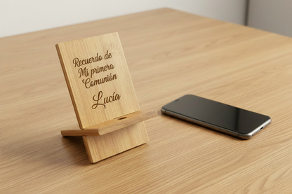Soporte para móvil personalizado