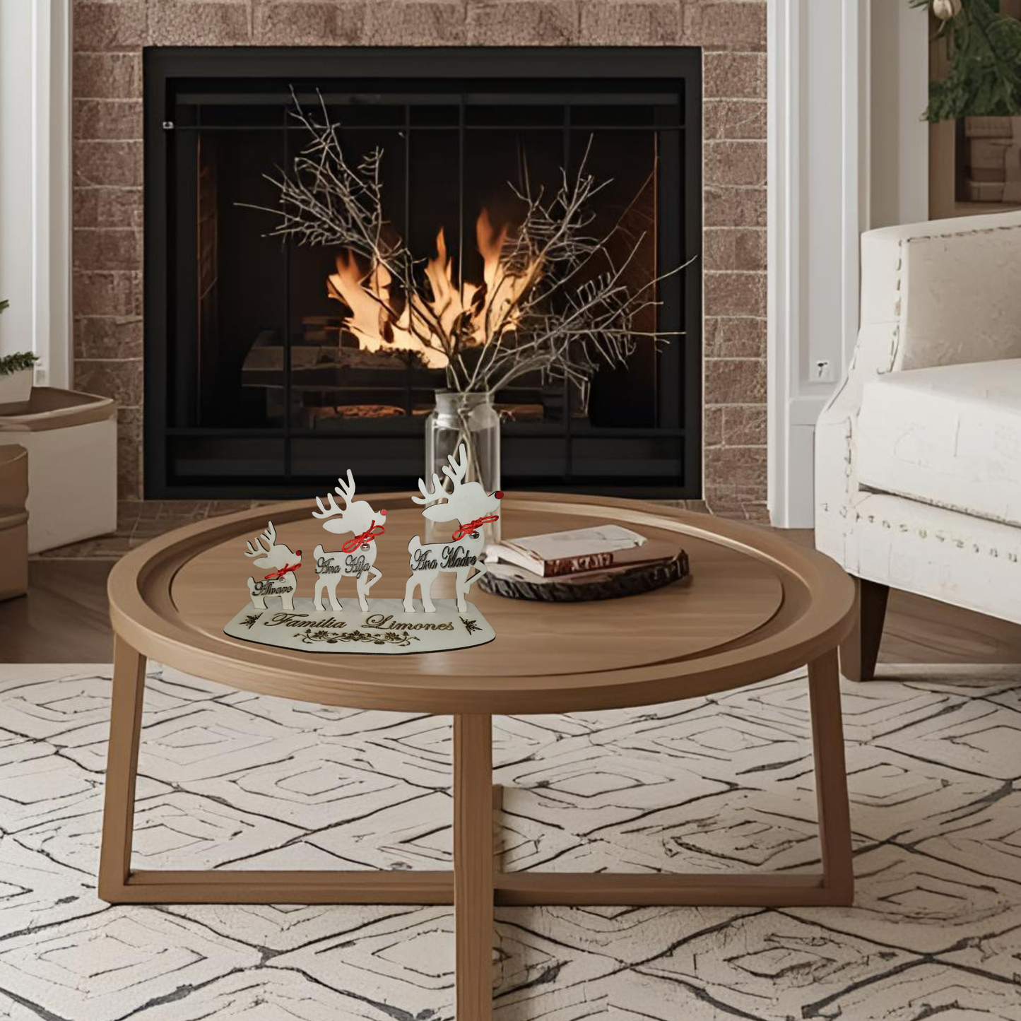 Renos navideños personalizados