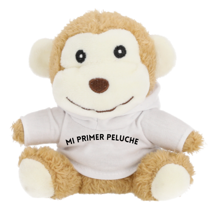 Mono de peluche personalizado