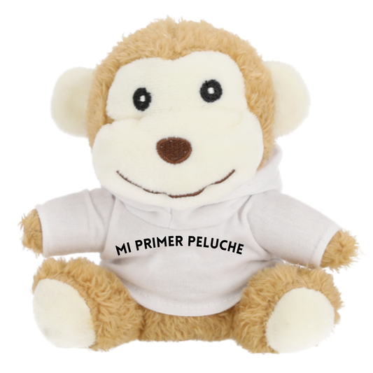 Mono de peluche personalizado