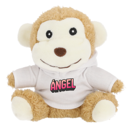 Mono de peluche personalizado