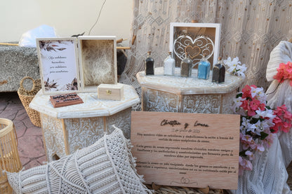 Ritual de arena para boda