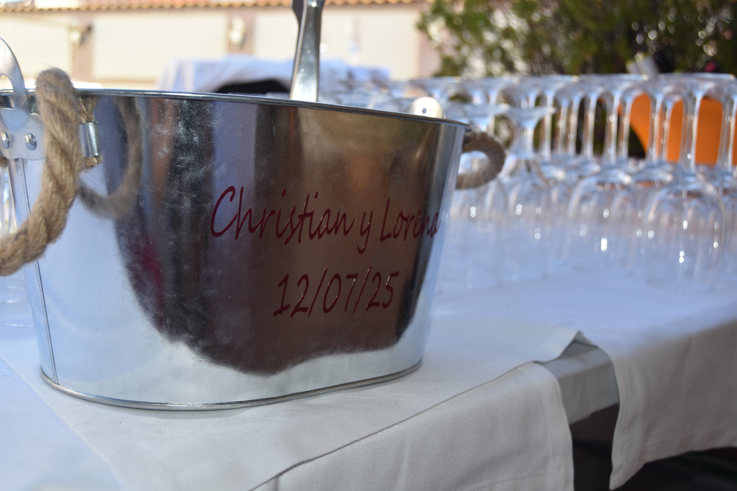 Hielera/cubitera personalizada