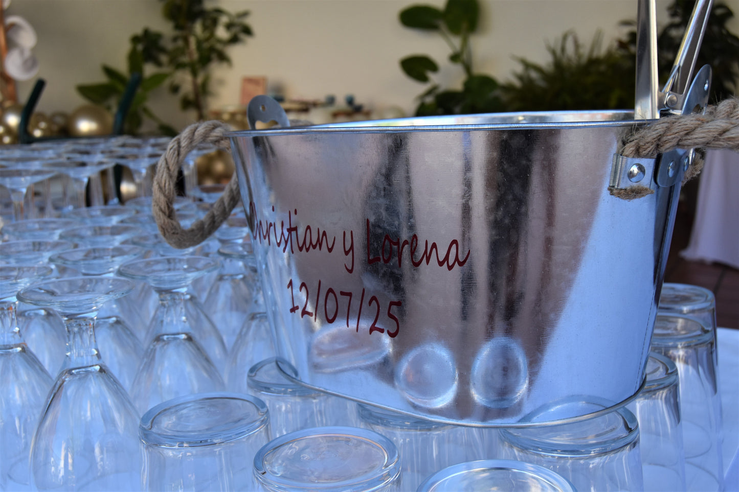 Hielera/cubitera personalizada