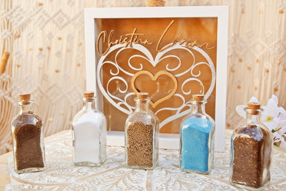 Ritual de arena para boda