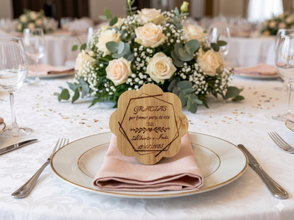 Abridor de bambú personalizado Izmi Láser Regalos Personalizados