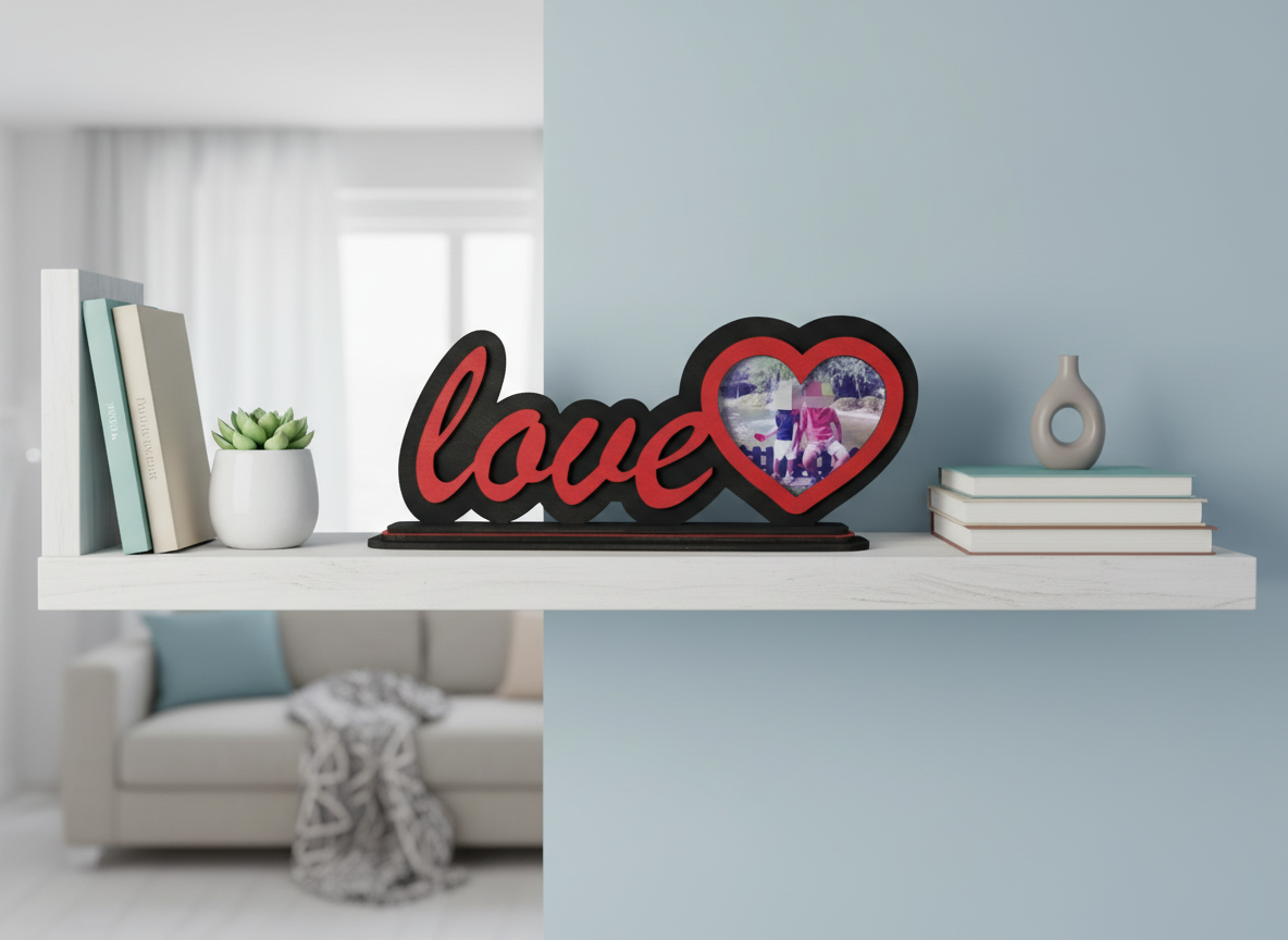 Marco de fotos "LOVE"