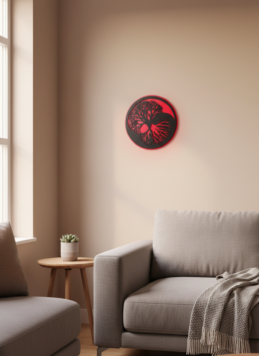 Árbol de la vida - Yin yang