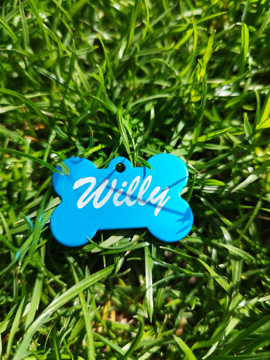 Chapa identificativa para perro