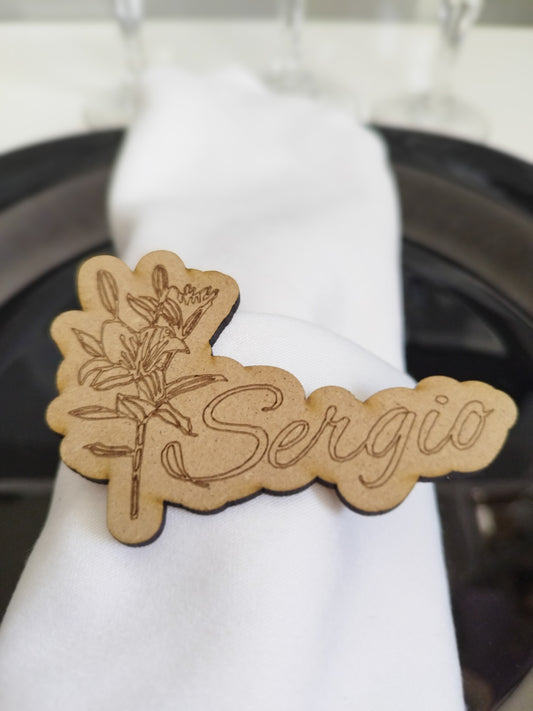 Marca sitios "Nombre Floreado"