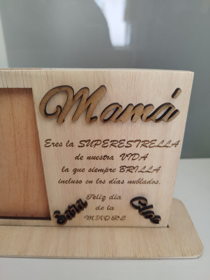 Marco de fotos "Mamá/Papá"