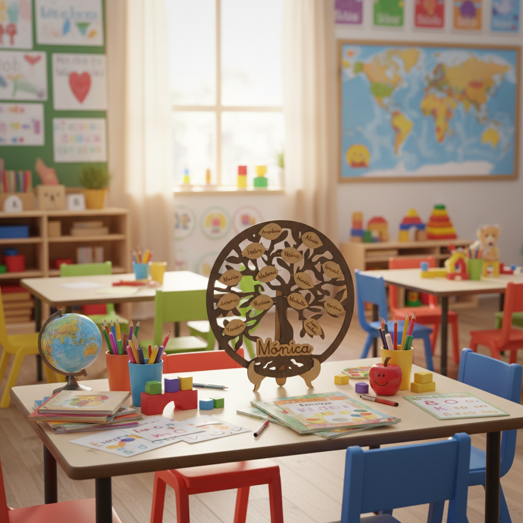Árbol de la vida para profesores Izmi Láser Regalos Personalizados