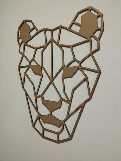 Siluetas león y leona