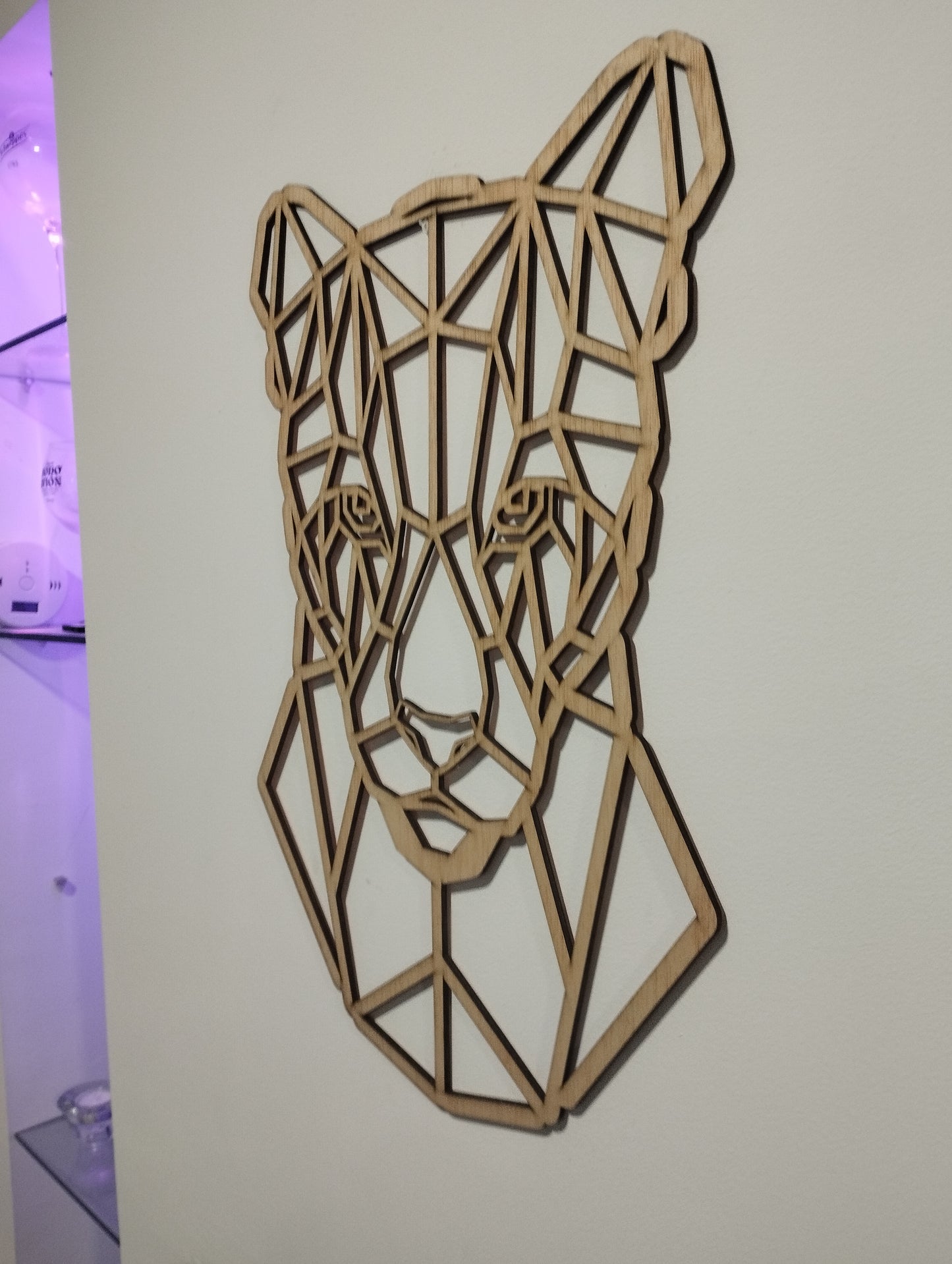 Siluetas león y leona