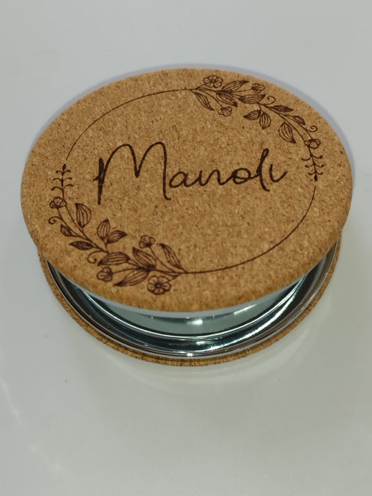 Espejo de bolsillo personalizado