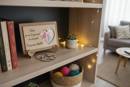 Marco de fotos "Pieza inicial de la familia"