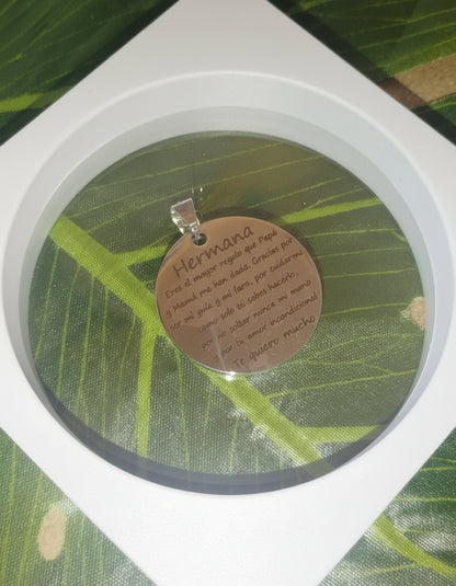 Chapa de acero para hermana