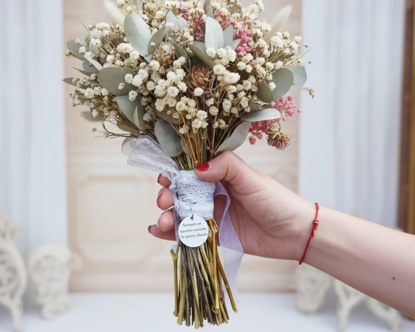 Medalla para ramo de novia Izmi Láser Regalos Personalizados