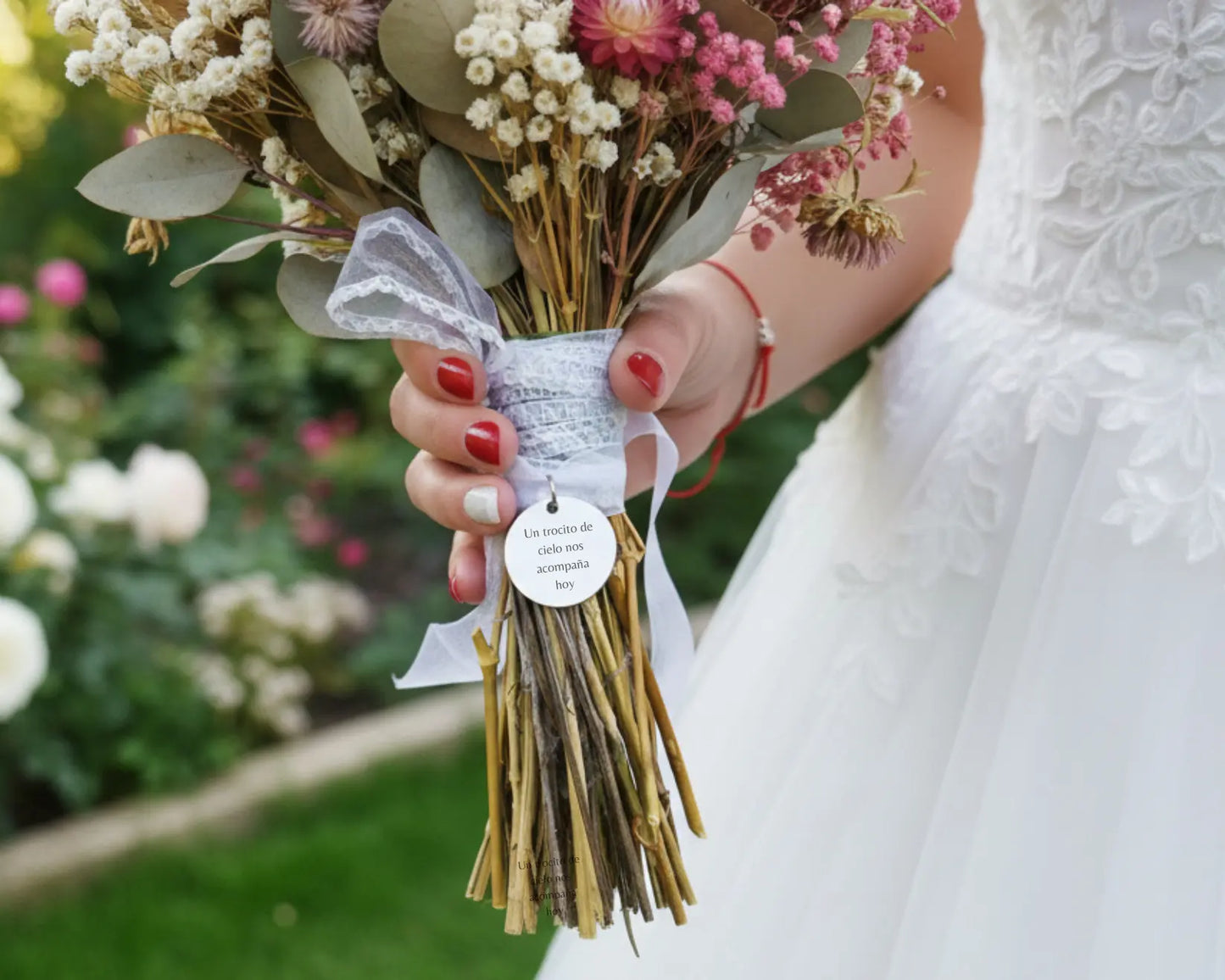 Medalla para ramo de novia Izmi Láser Regalos Personalizados