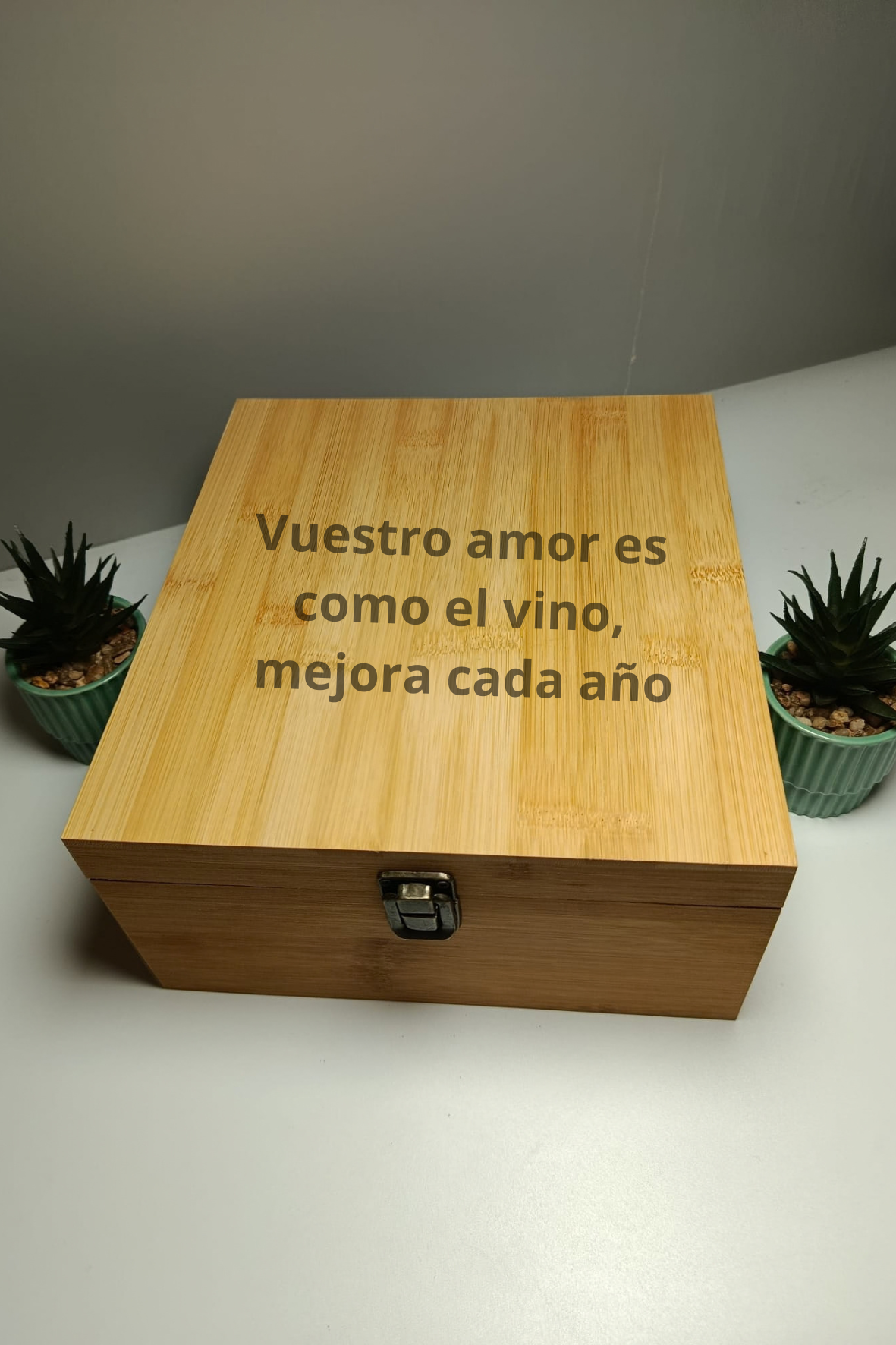 Set de vino personalizado