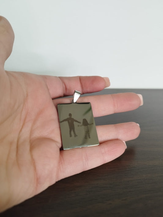 Colgante de acero inoxidable personalizado