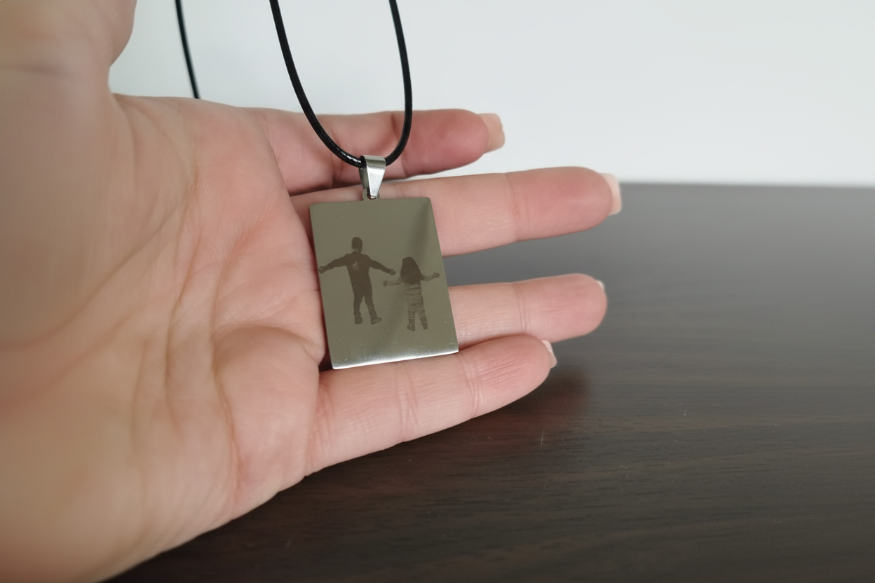 Colgante de acero inoxidable personalizado