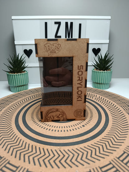 Muñeco cabezón tipo vinyl personalizado