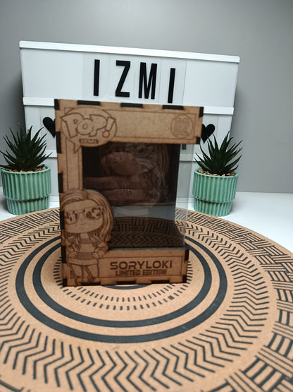 Muñeco cabezón tipo vinyl personalizado