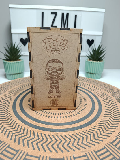 Muñeco cabezón tipo vinyl personalizado