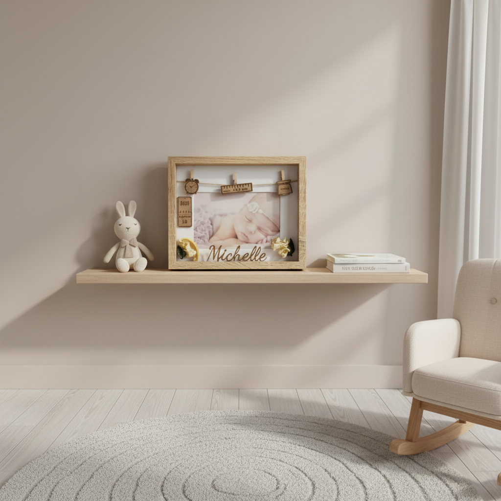 Natalicio cuadro 3D Izmi Láser Regalos Personalizados