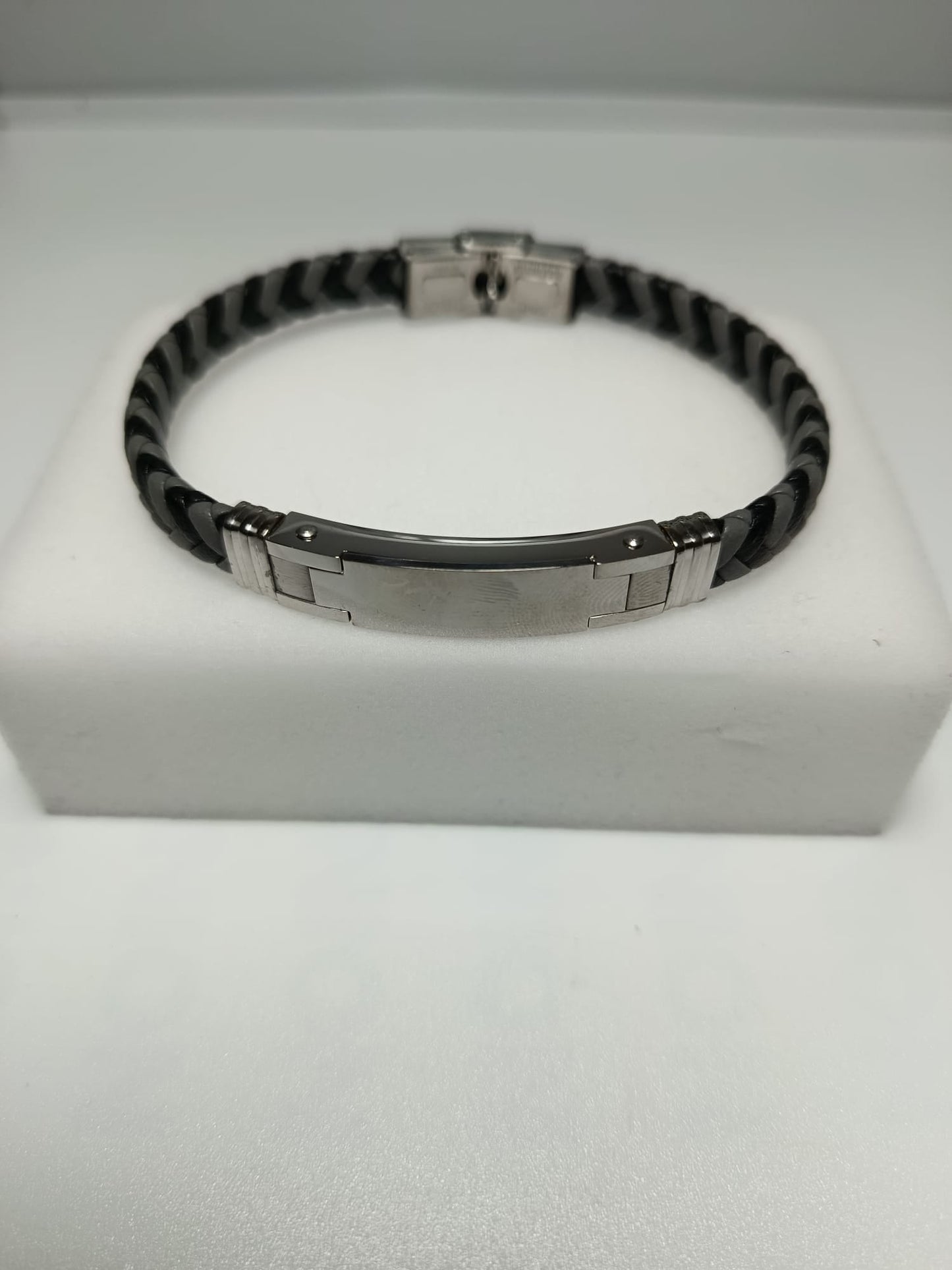 Pulsera acero doble color Izmi Láser Regalos Personalizados