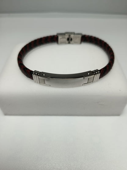Pulsera acero doble color Izmi Láser Regalos Personalizados