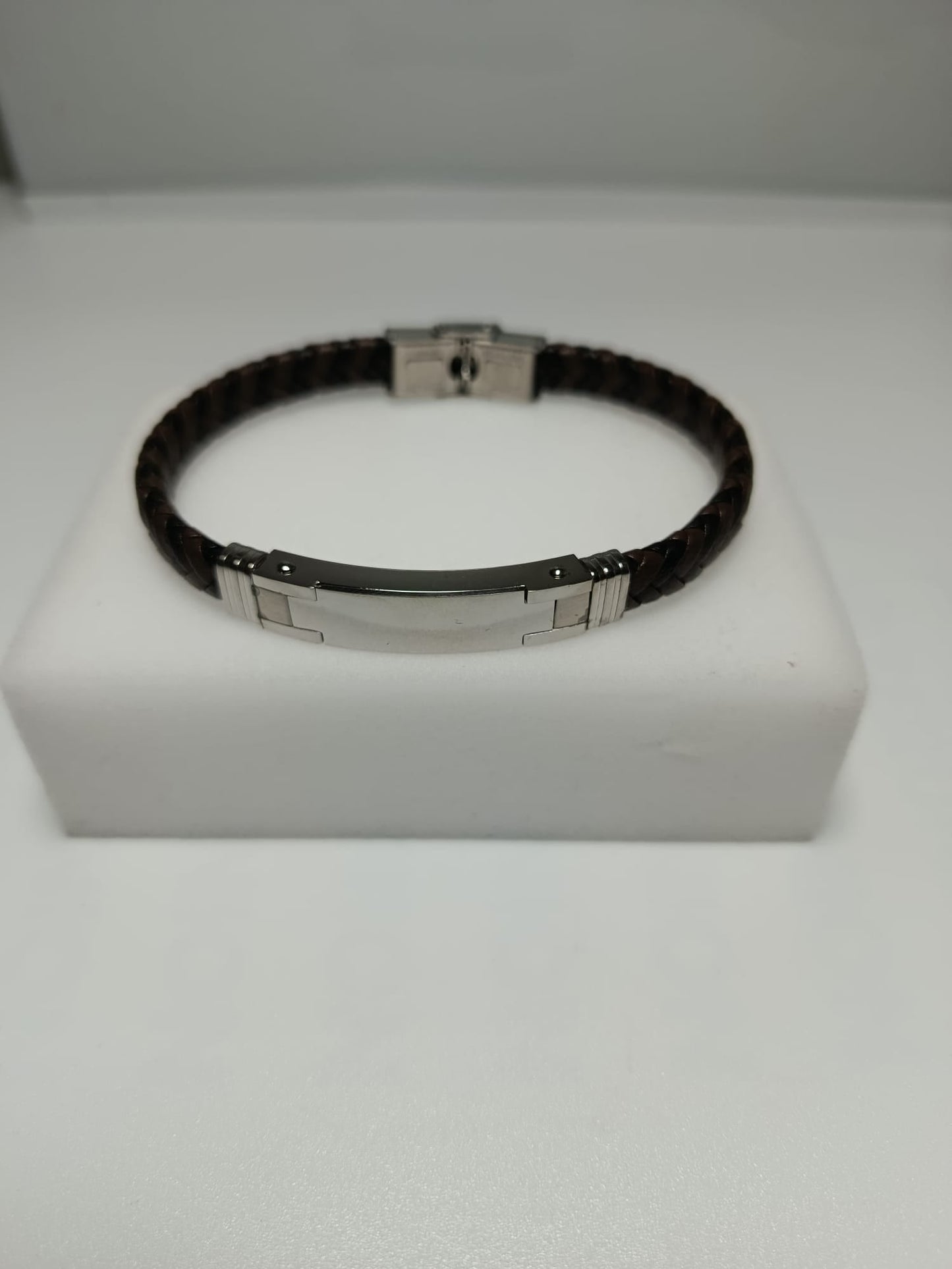 Pulsera acero doble color Izmi Láser Regalos Personalizados