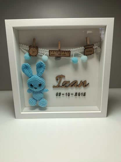 Natalicio 3D amigurumi