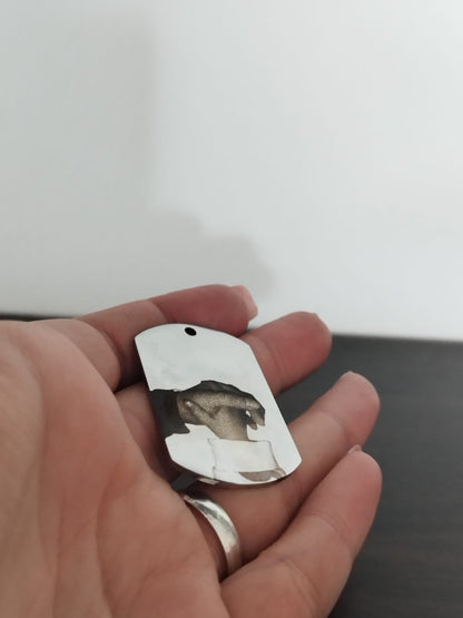 Llavero de acero inoxidable personalizado