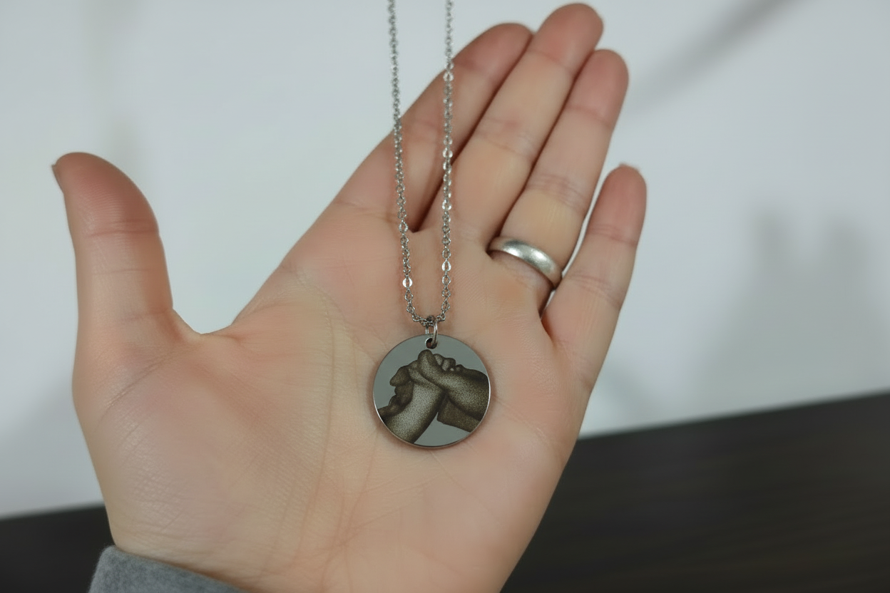 Colgante de acero inoxidable personalizado