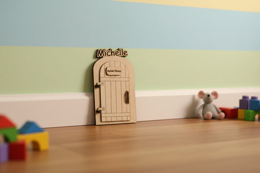 Puerta Ratoncito Pérez con fondo