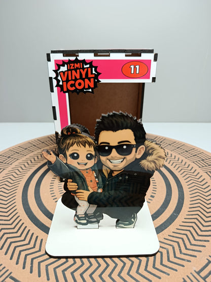 Muñeco cabezón a todo color personalizado Izmi Láser Regalos Personalizados
