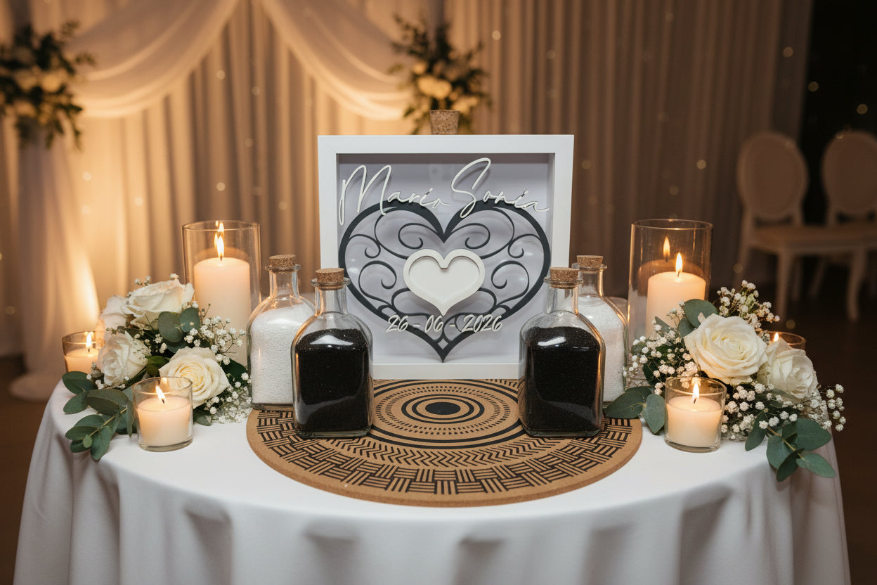 Ritual de arena para boda Izmi Láser Regalos Personalizados